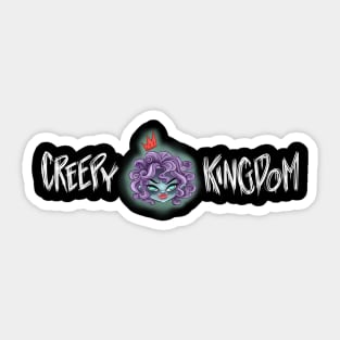 Creepy Kingdom Logo Sticker